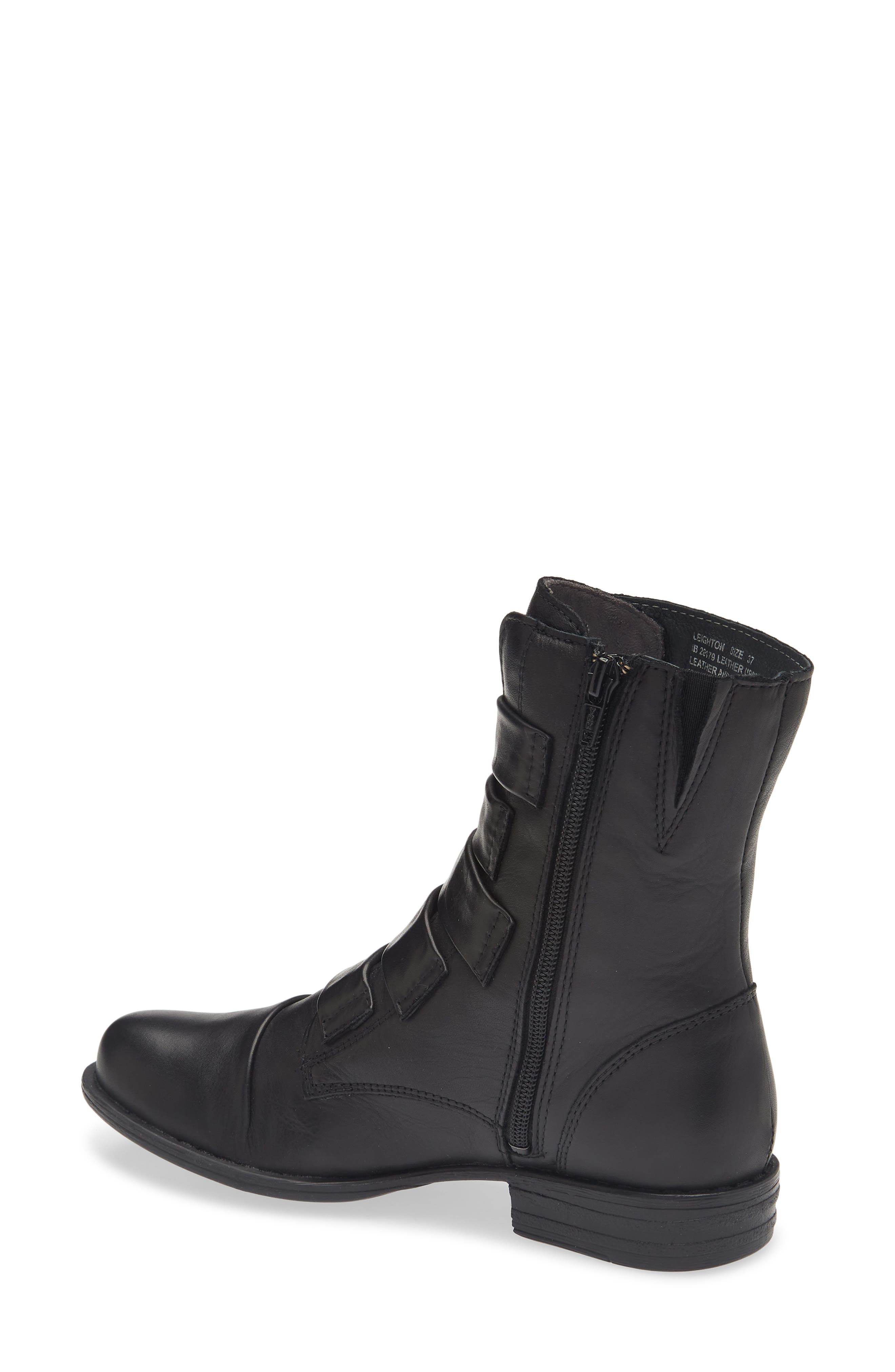 Miz Mooz Leighton Leather Boot, Alternate, color, 