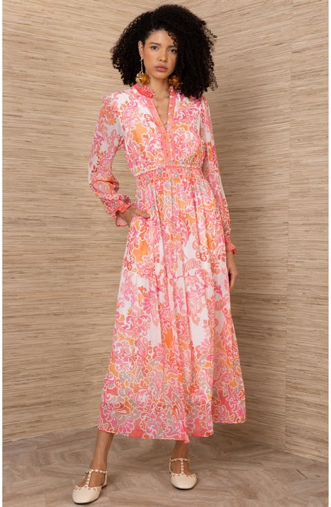 Bertille Chiffon Maxi Dress