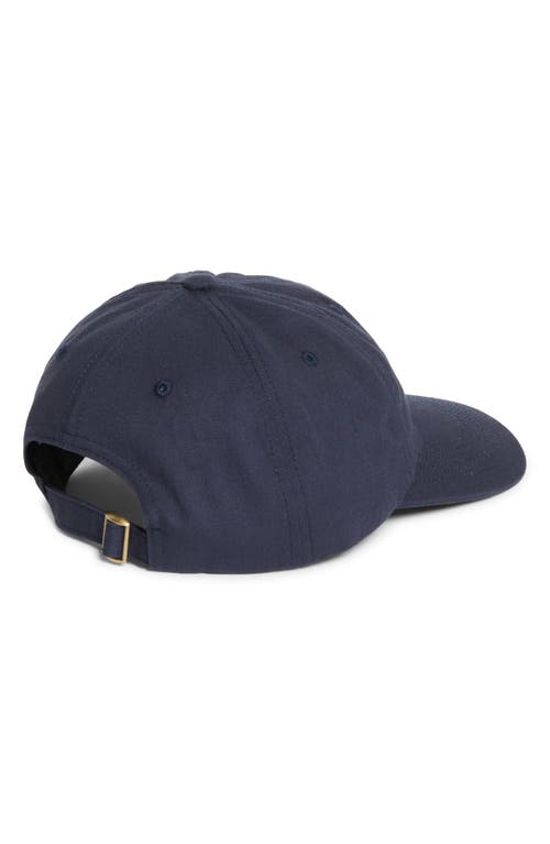 Noah Core Logo Embroidered 6-panel Adjustable Baseball Cap In Blue