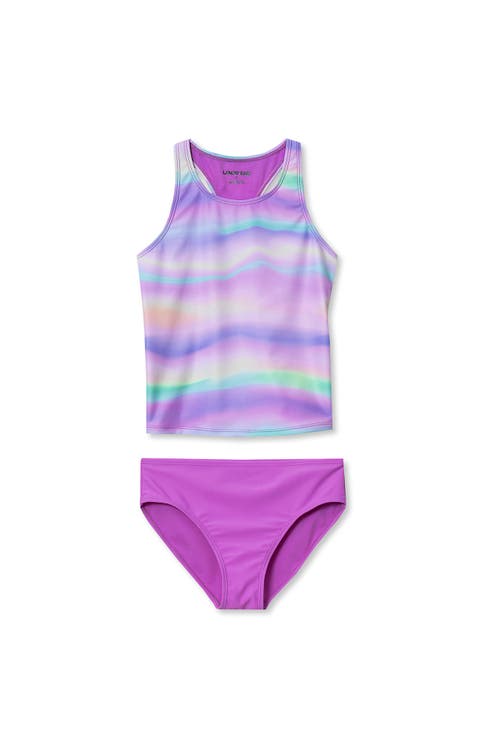 Girls Chlorine Resistant Tankini Swim Set