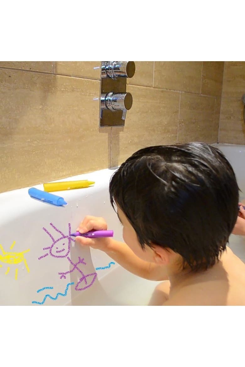 Bath Time Crayons, Alternate, color, Multicolored