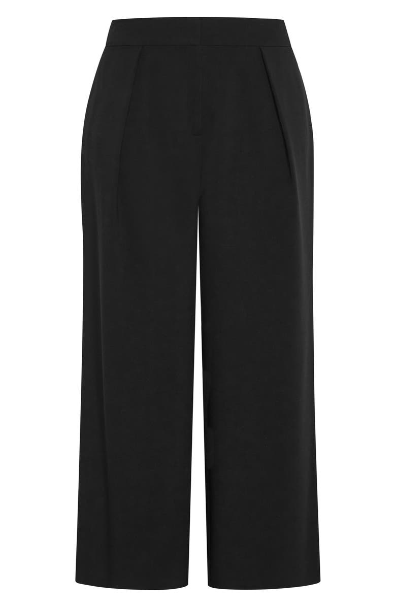 City Chic Dee Front Pleat Wide Leg Pants, Alternate, color, 