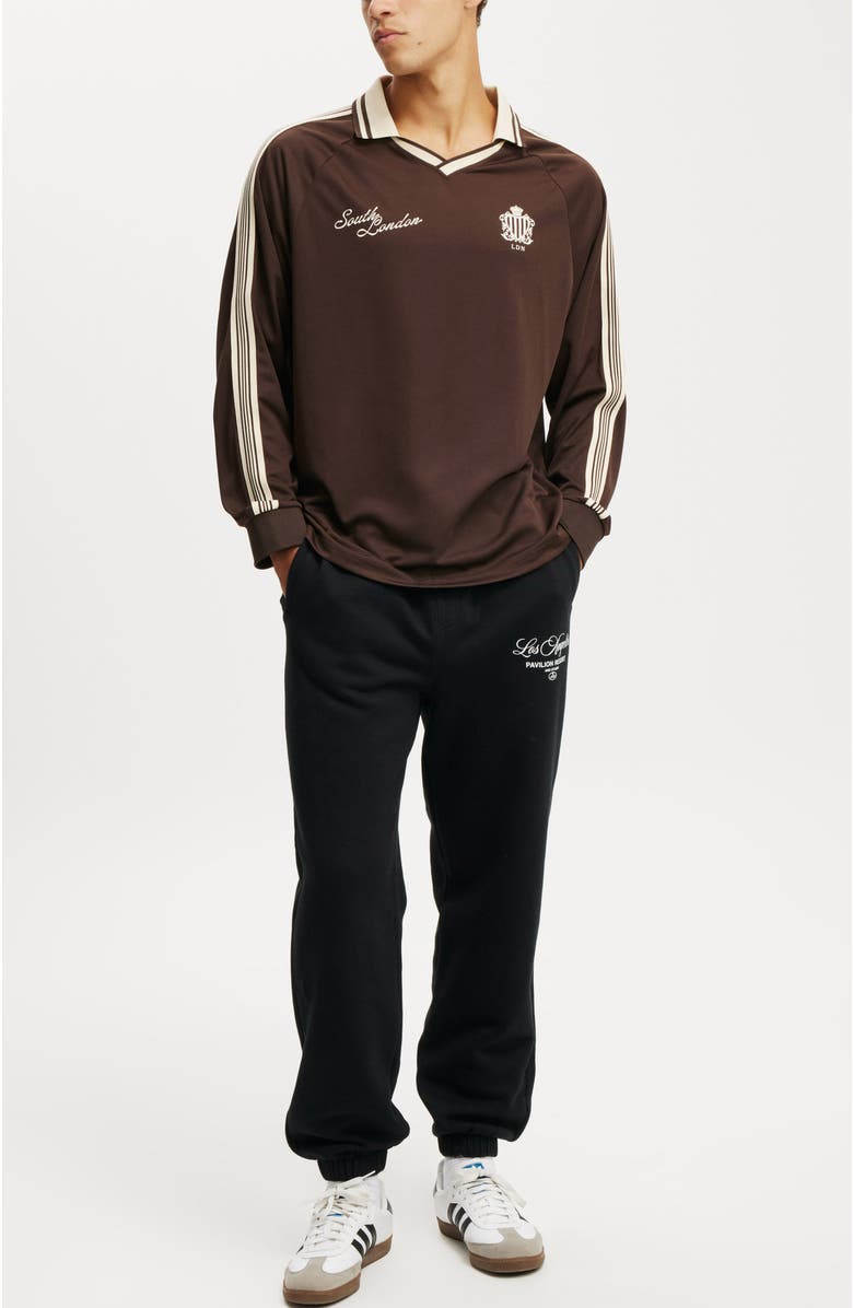 Cotton On Graphic Baggy Cuffed Track Pant, Alternate, color, 