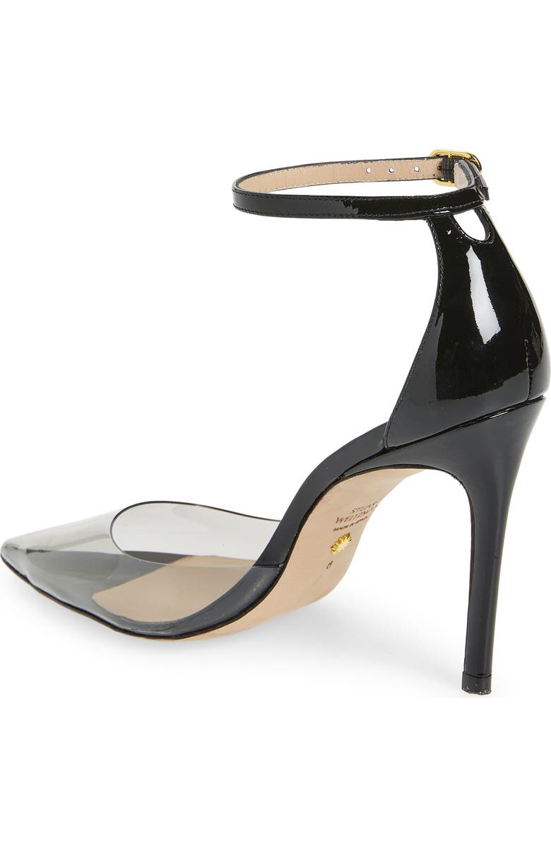 Stuart Weitzman Stuart PVC Pointed Toe Pump, Alternate, color,