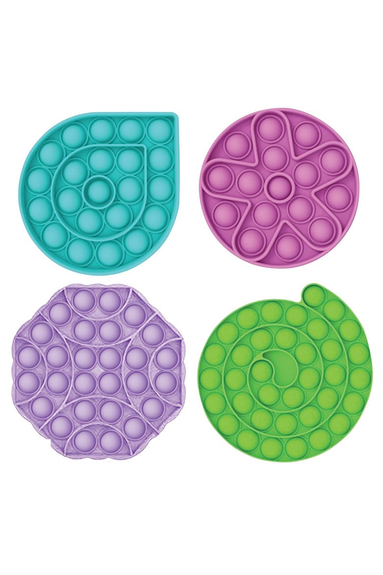 Multi-Sensory Fidget Popper & Sequin Kit - 7 Pieces, Alternate, color, Multicolored