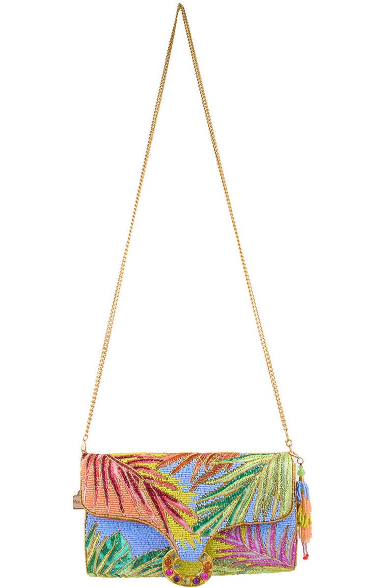 Mary Frances Accessories Tropics Crossbody Handbag, Alternate, color, Multi