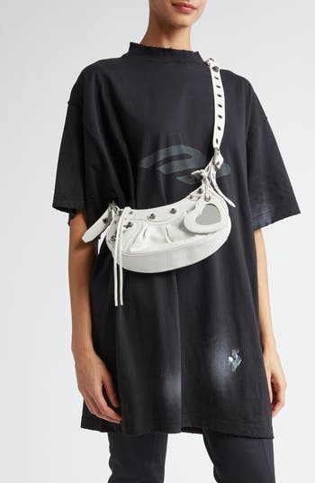 Balenciaga Extra Small Le Cagole Lambskin Shoulder Bag