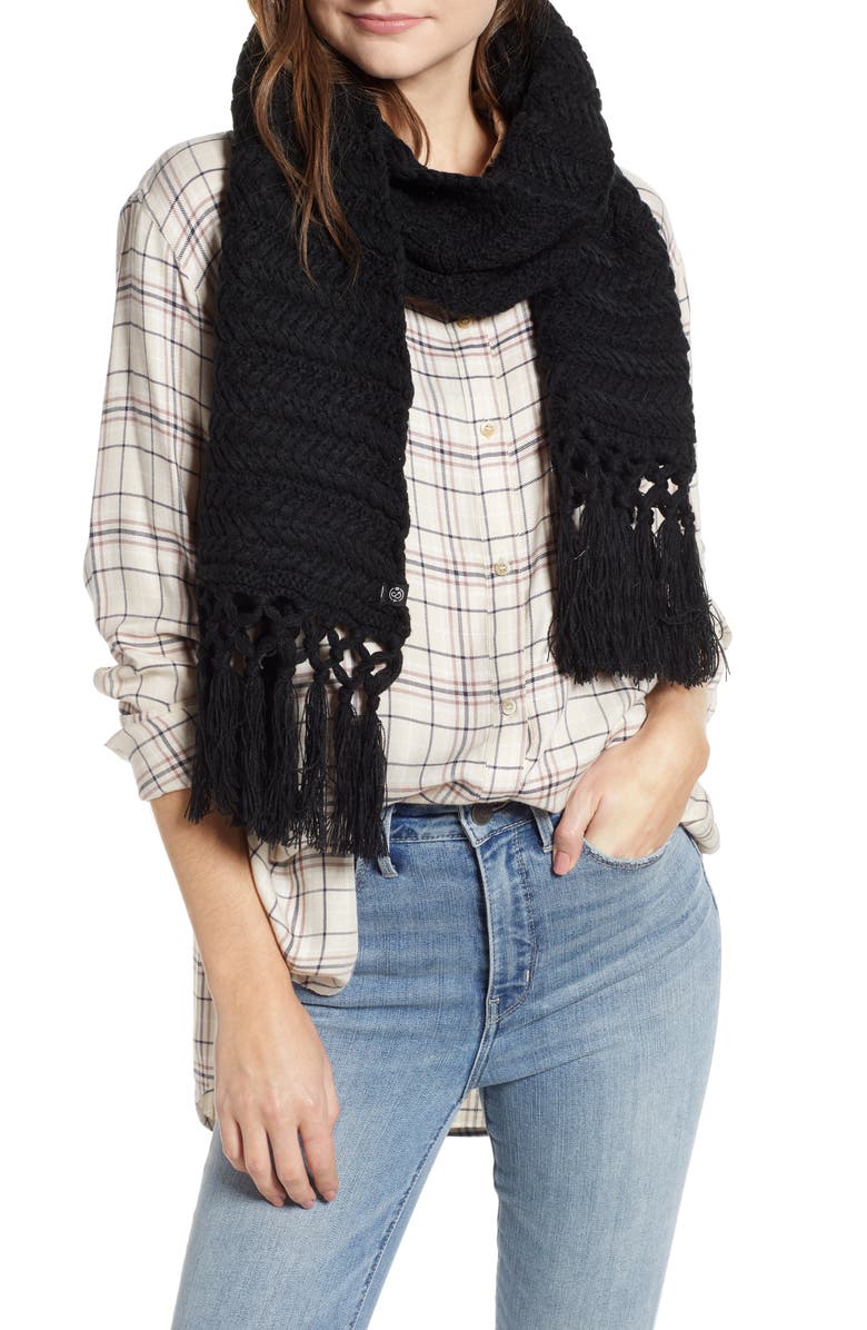 Treasure & Bond Fringed Muffler, Main, color, 