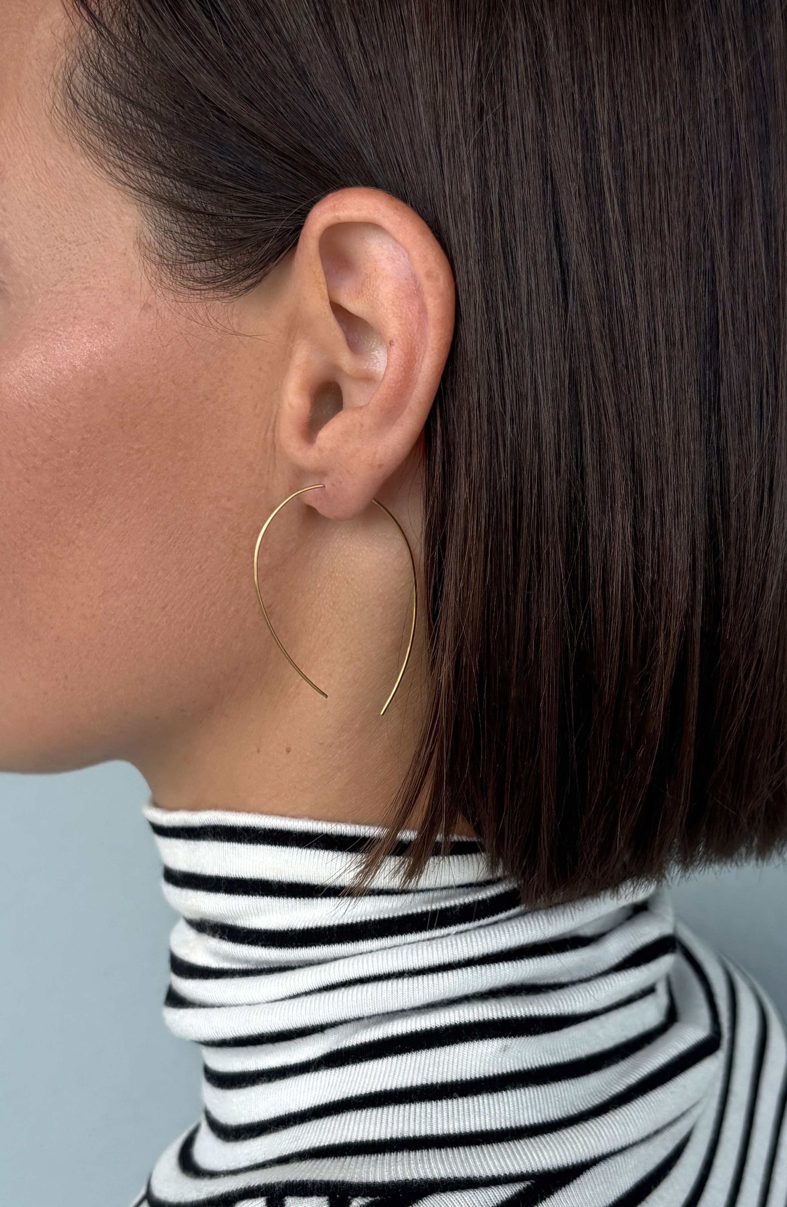Adornia 14k Gold Plated Drop Wire Earrings (Women) | Nordstromrack