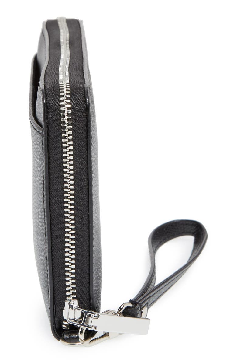 Halogen<sup>®</sup> Zip Around Leather Wallet, Alternate, color, 