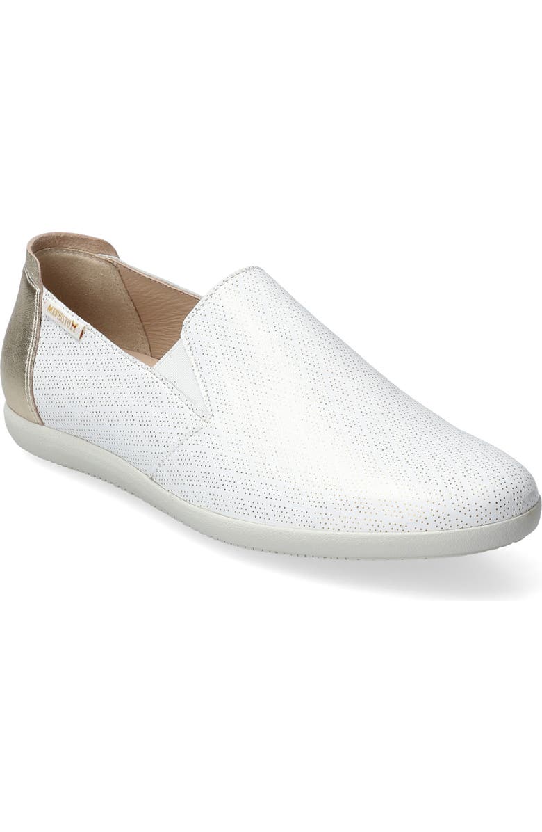 Mephisto Korie Flat, Main, color, White Arena