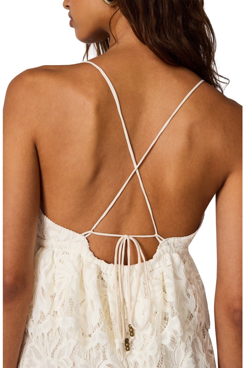 Annette Lace Embroidered Tiered Maxi Peplum Dress, Alternate, color, WHISPER WHITE
