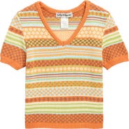 Cotton Emporium Kids' Striped Cotton Sweater