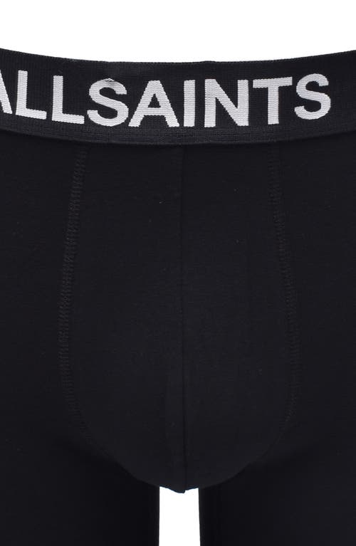 Allsaints 3-pack 5-inch Contour Pouch Boxer Briefs In Grey Multi