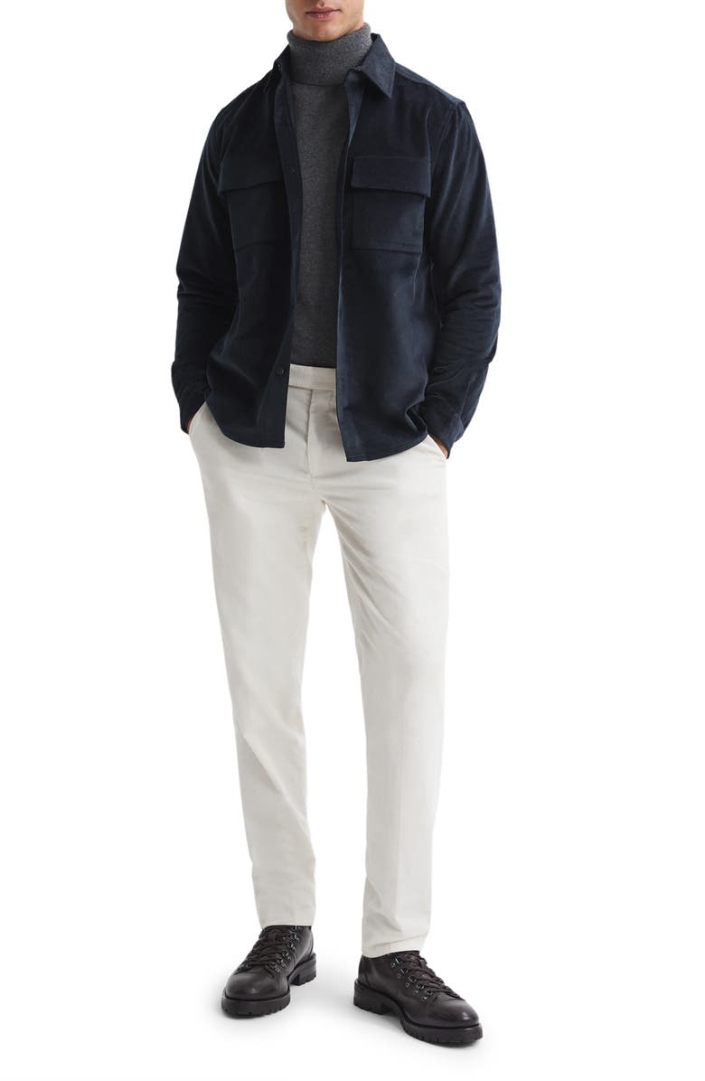 Reiss Colins Corduroy Overshirt, Alternate, color, 