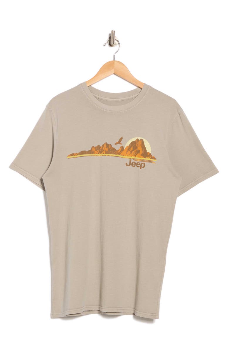 Goodie Two Sleeves Jeep Live Free Graphic T-Shirt, Alternate, color, Paloma