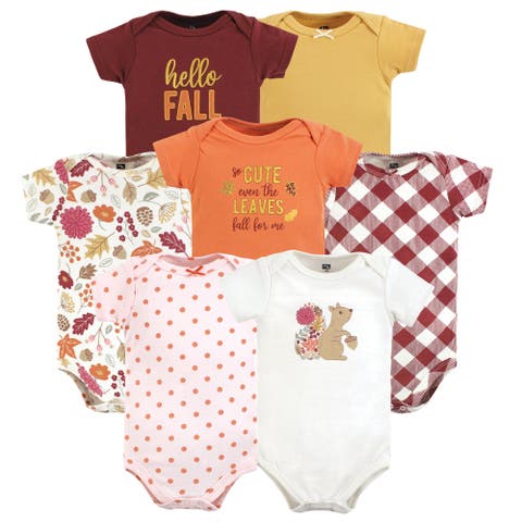 Seven-Piece Cotton Bodysuit Collection