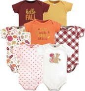 Hudson Baby Seven-Piece Cotton Bodysuit Collection