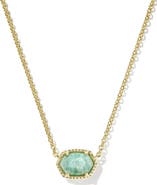 Kendra Scott Daphne Frame Stone Pendant Necklace