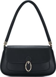 Rachel Zoe Buckle Flap Shoulder Bag