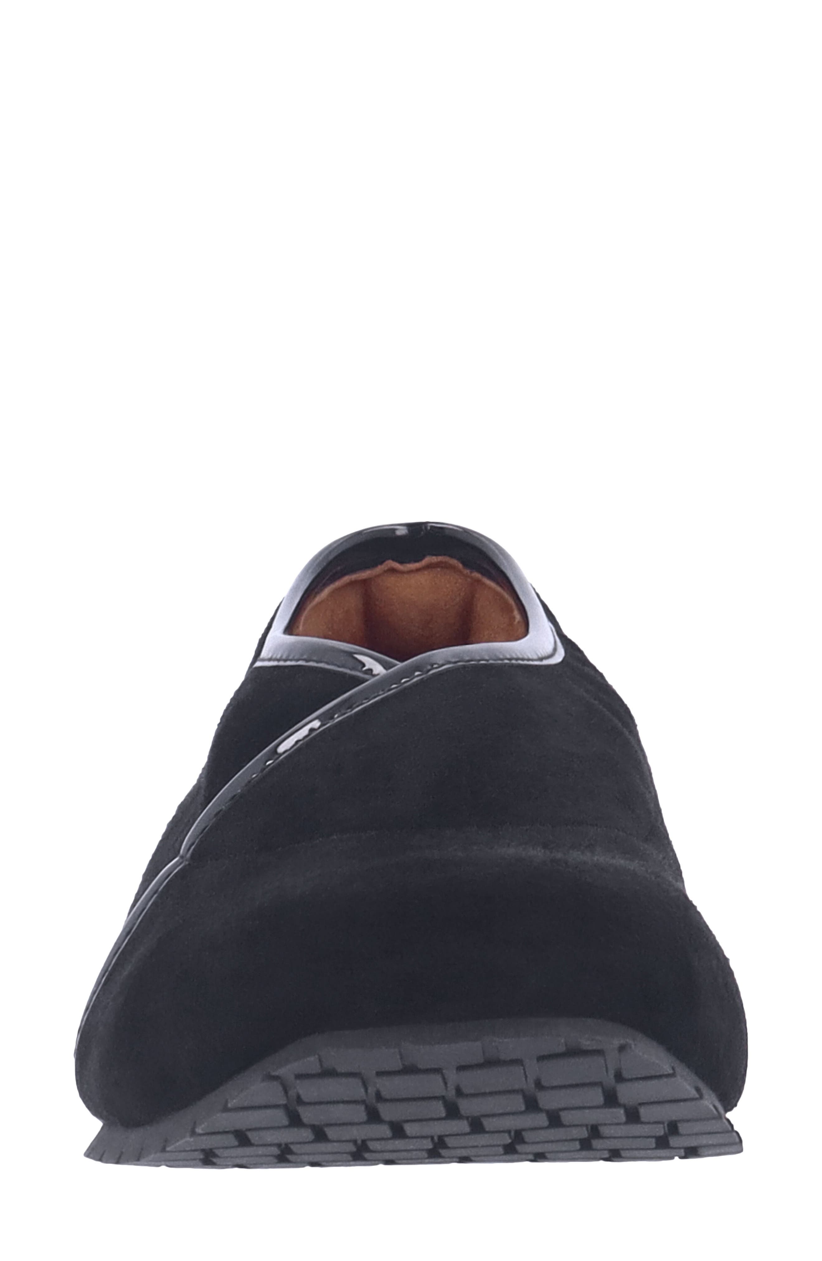 Taura Flat, Alternate, color, BLACK