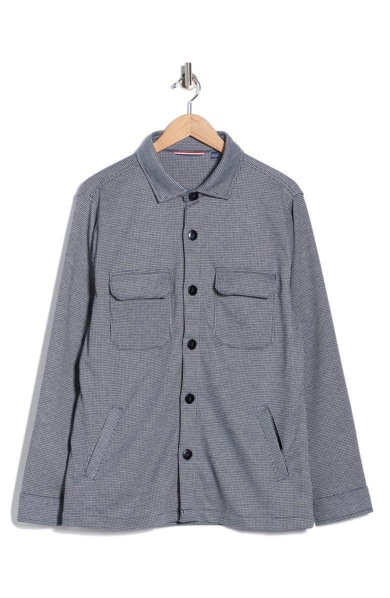 SOUL OF LONDON Shirt Jacket, Main, color, Navy/ Marine