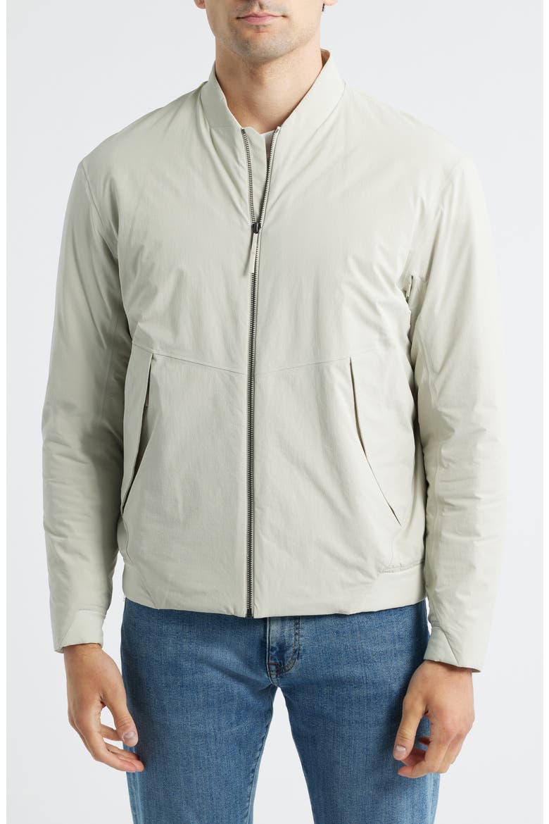 Diode Water Repellent Insulated Bomber Jacket, Alternate, color, DARK COCOON