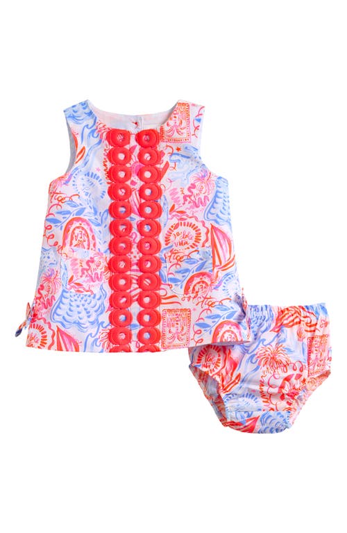 Shop Lilly Pulitzer ® Baby Lilly Cotton Shift Dress With Bloomers