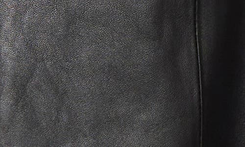 VICTORIA BECKHAM VICTORIA BECKHAM PANELED LEATHER MIDI SKIRT
