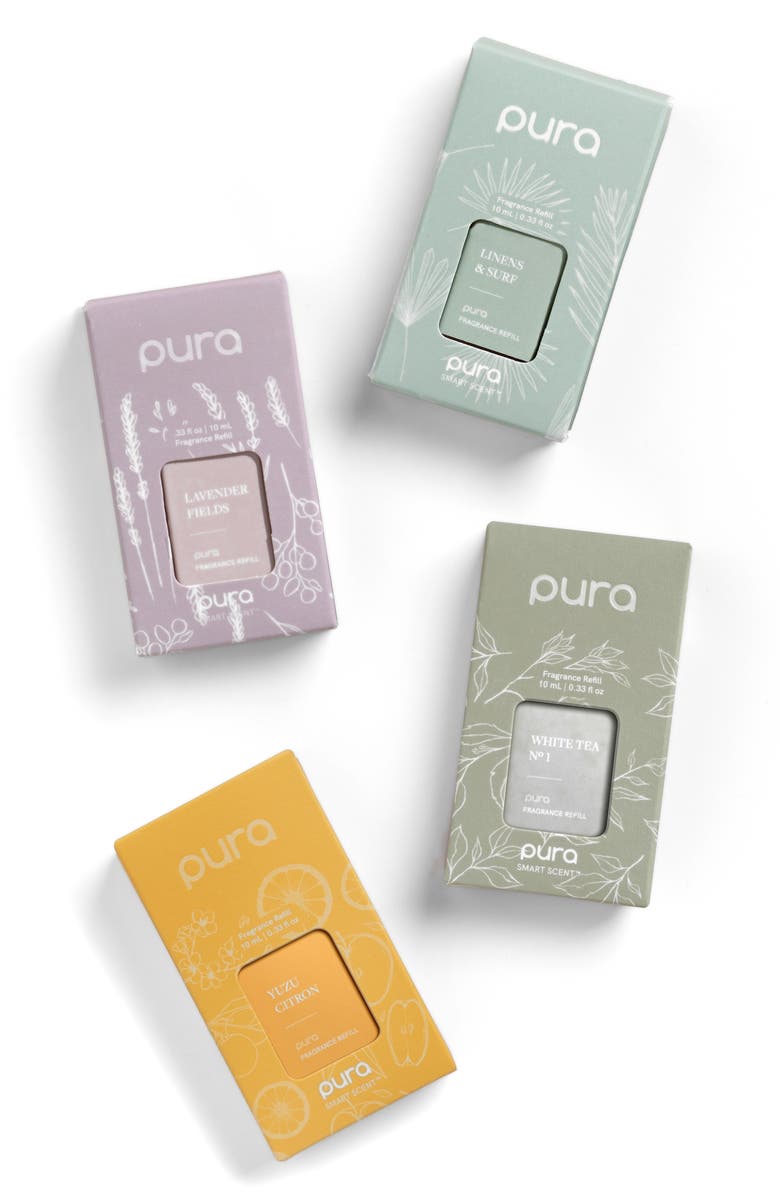 PURA 4-Pack Best Sellers Diffuser Fragrance Refills, Alternate, color, Multi