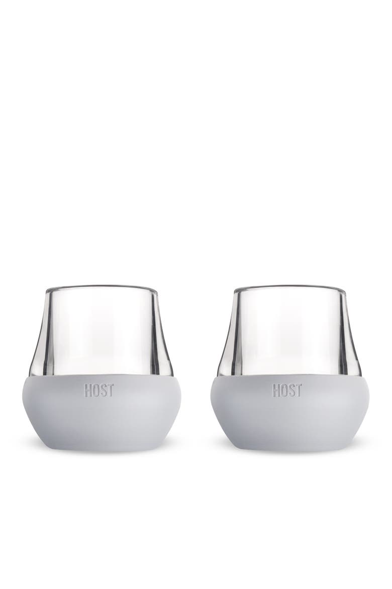 Glass FREEZE Tasting Cooling Cup Set of 2, Alternate, color, Gray