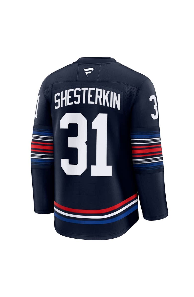 FANATICS Men's Fanatics Igor Shesterkin Navy New York Rangers Alternate Premium Jersey, Alternate, color,