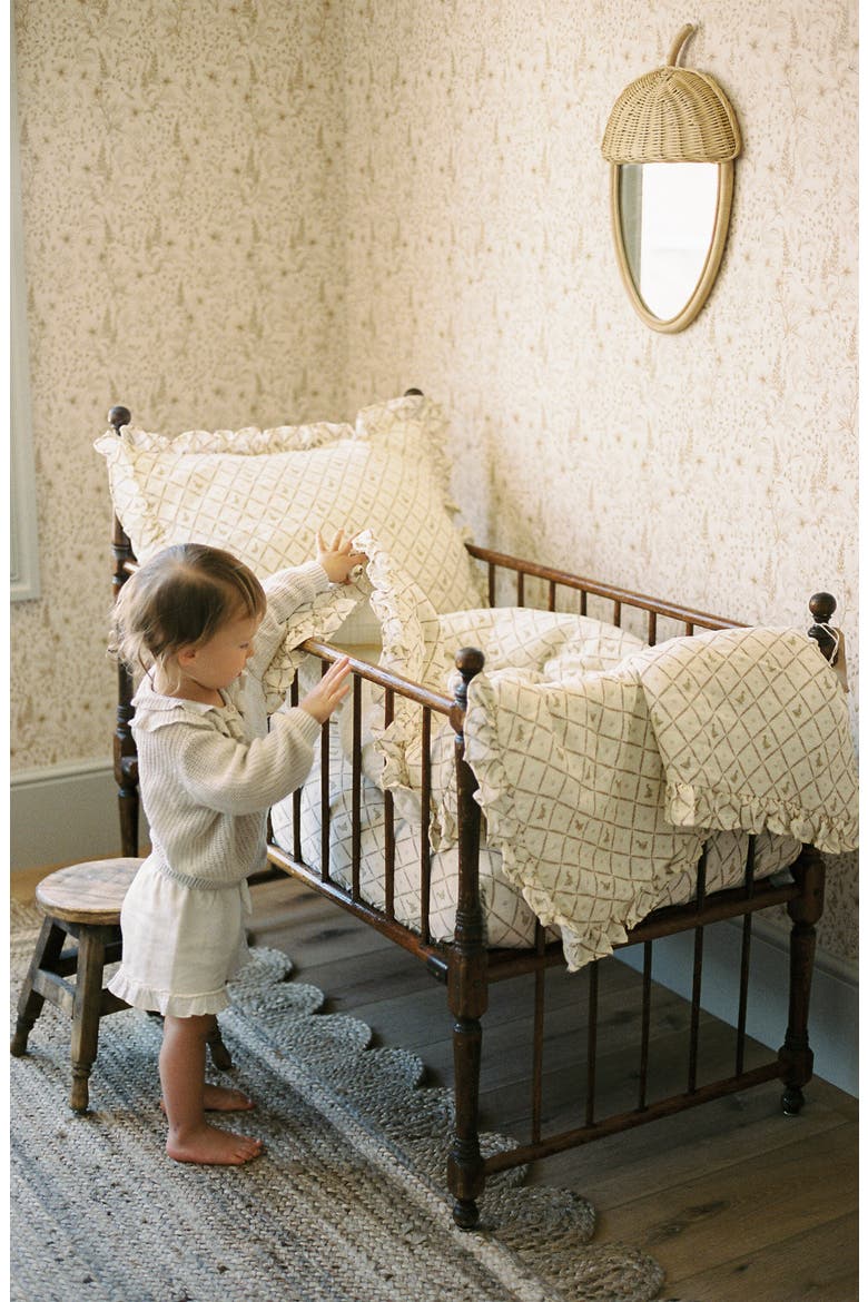 Organic Cotton Muslin Quilt & Sham Set, Alternate, color, DUCKS