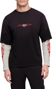 PUMA PumaTech X Washed Boxy Long Sleeve T-Shirt