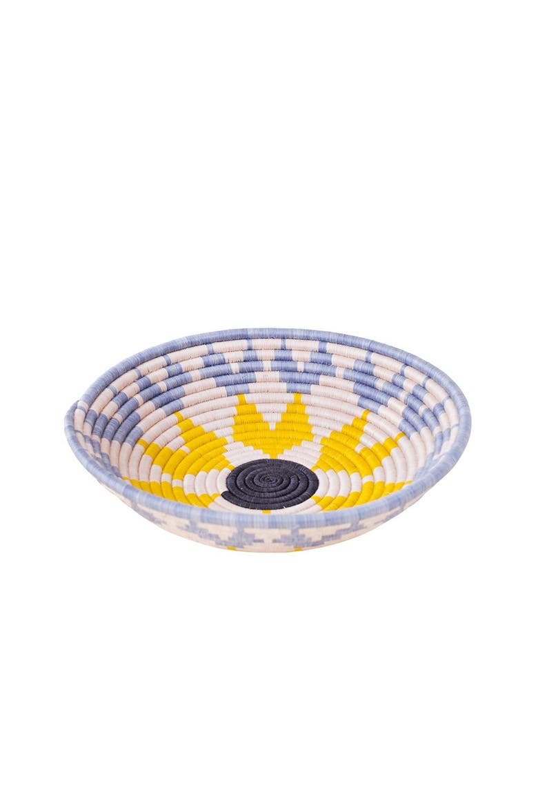Annie B. Plateau Basket, Main, color, Hand-dyed sunflower motif