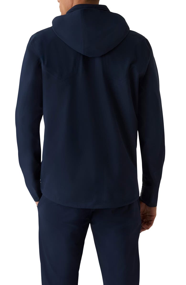 Greyson Chenoa Water Resistant Hooded Jacket, Alternate, color, Maltese Blue