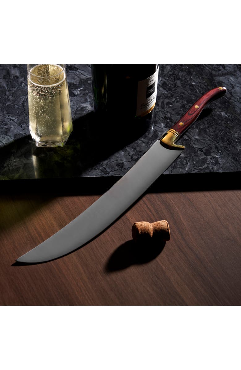 Viski Champagne Saber, Alternate, color, Silver