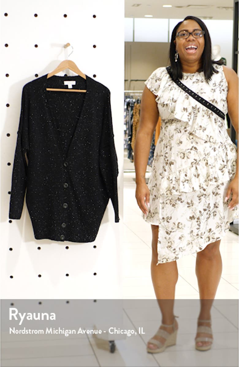 Reverse Stitch Cardigan, sales video thumbnail