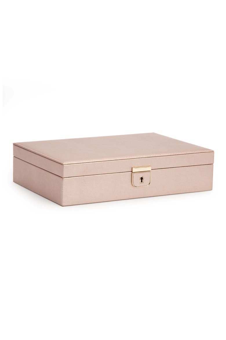 Palermo Medium Jewelry Box, Alternate, color, ROSE GOLD