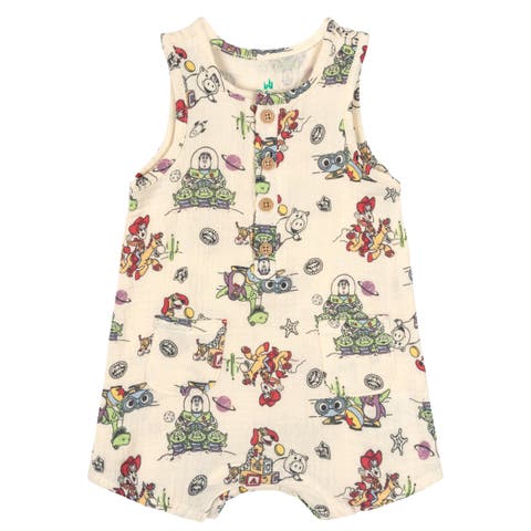 Toy Story Cotton Gauze Sleeveless Shorty Romper (Baby)