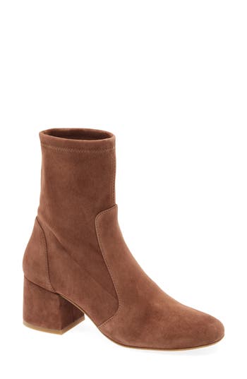 Stuart Weitzman Sleek 60 Sock Bootie In Multi