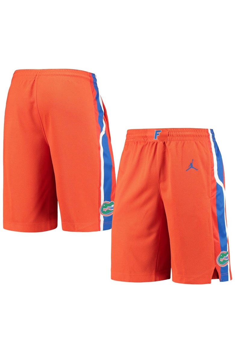 Men's Jordan Brand Orange Florida Gators Replica Performance Basketball Shorts, Main, color, Orange