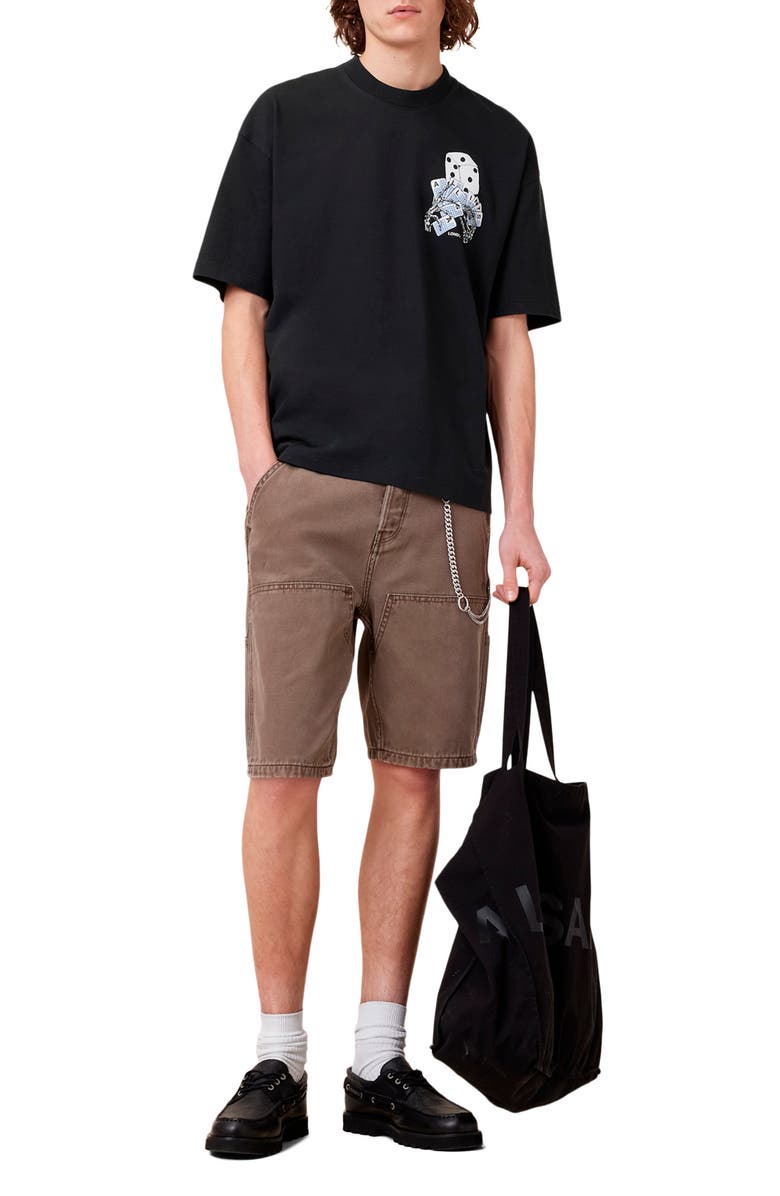 AllSaints Dealt Short Sleeve Graphic T-Shirt, Alternate, color, 