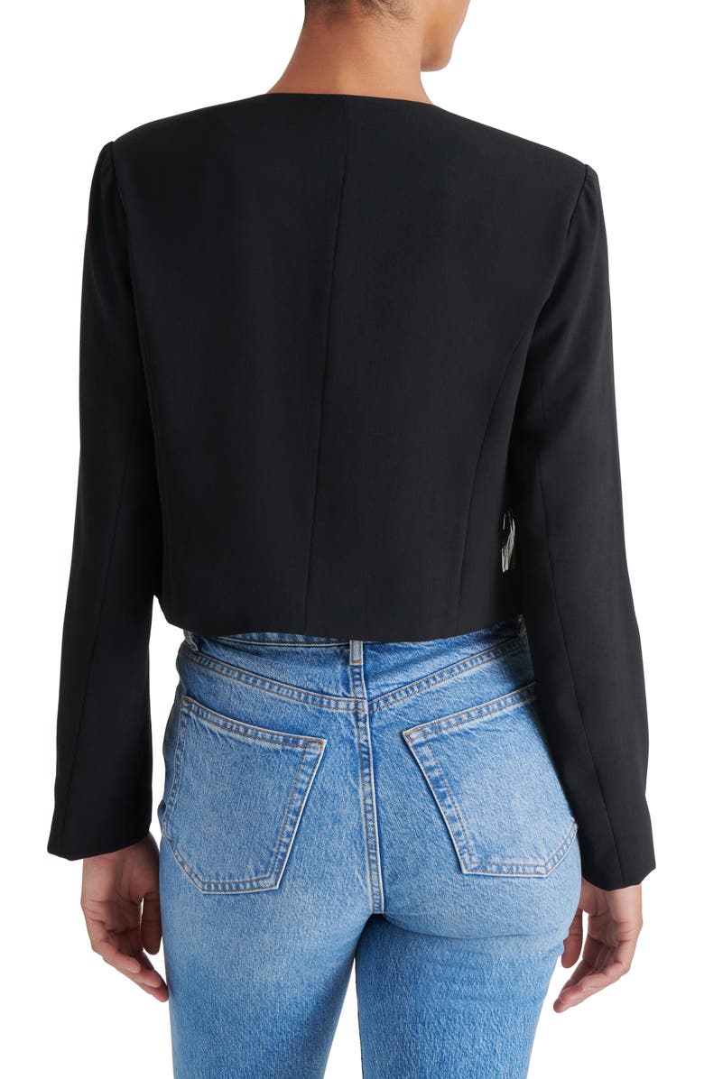 Steve Madden Serene Crop Blazer, Alternate, color,