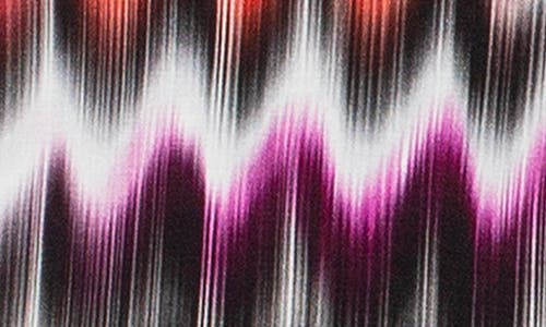 Liverpool Los Angeles Abstract Print Boat Neck Long Sleeve Top