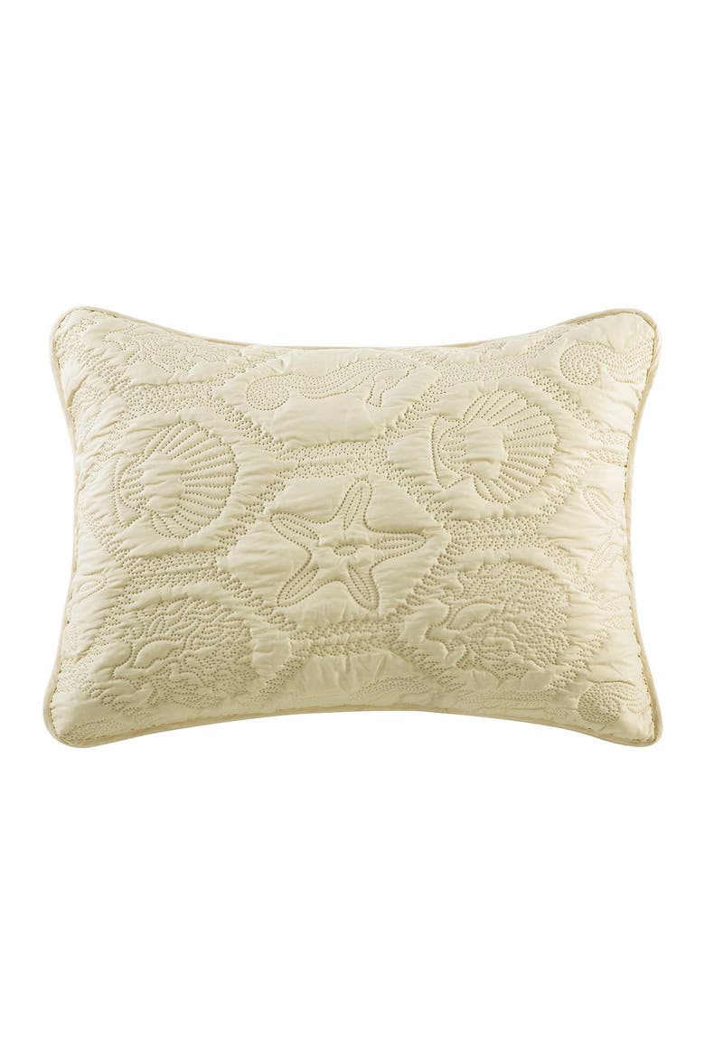 Shore Embossed Quilt Set - King, Alternate, color, TAN