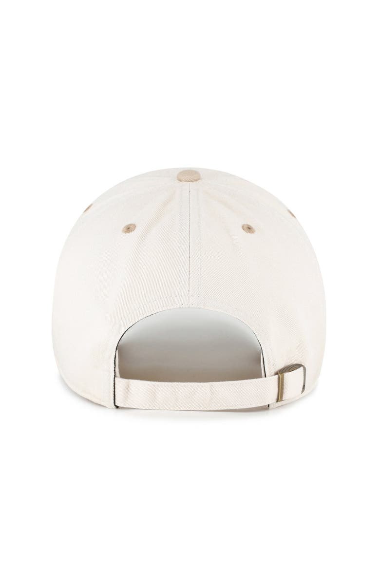 Men's '47  Natural/Tan Indianapolis Colts Neutral Terrain Clean Up Adjustable Hat, Alternate, color, Natural