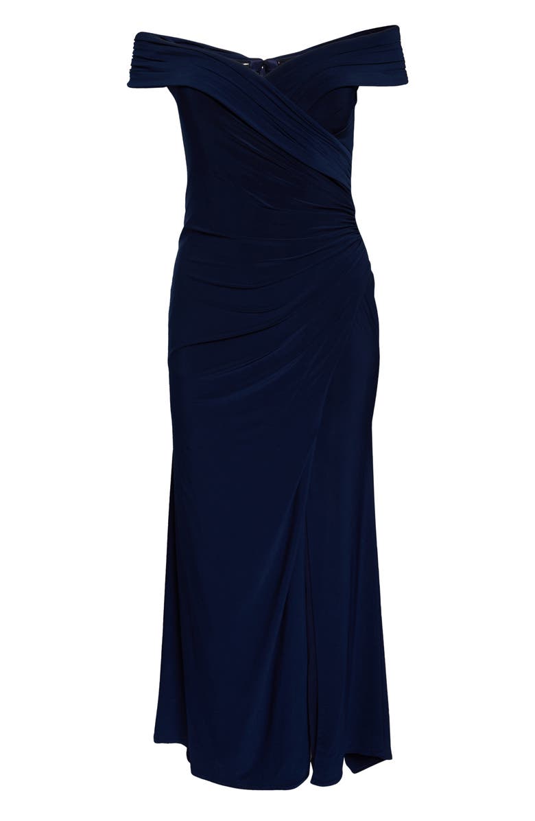 La Femme Jersey Gown, Alternate, color, 