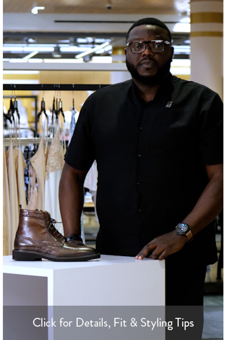 Vincenzo Wingtip Boot video