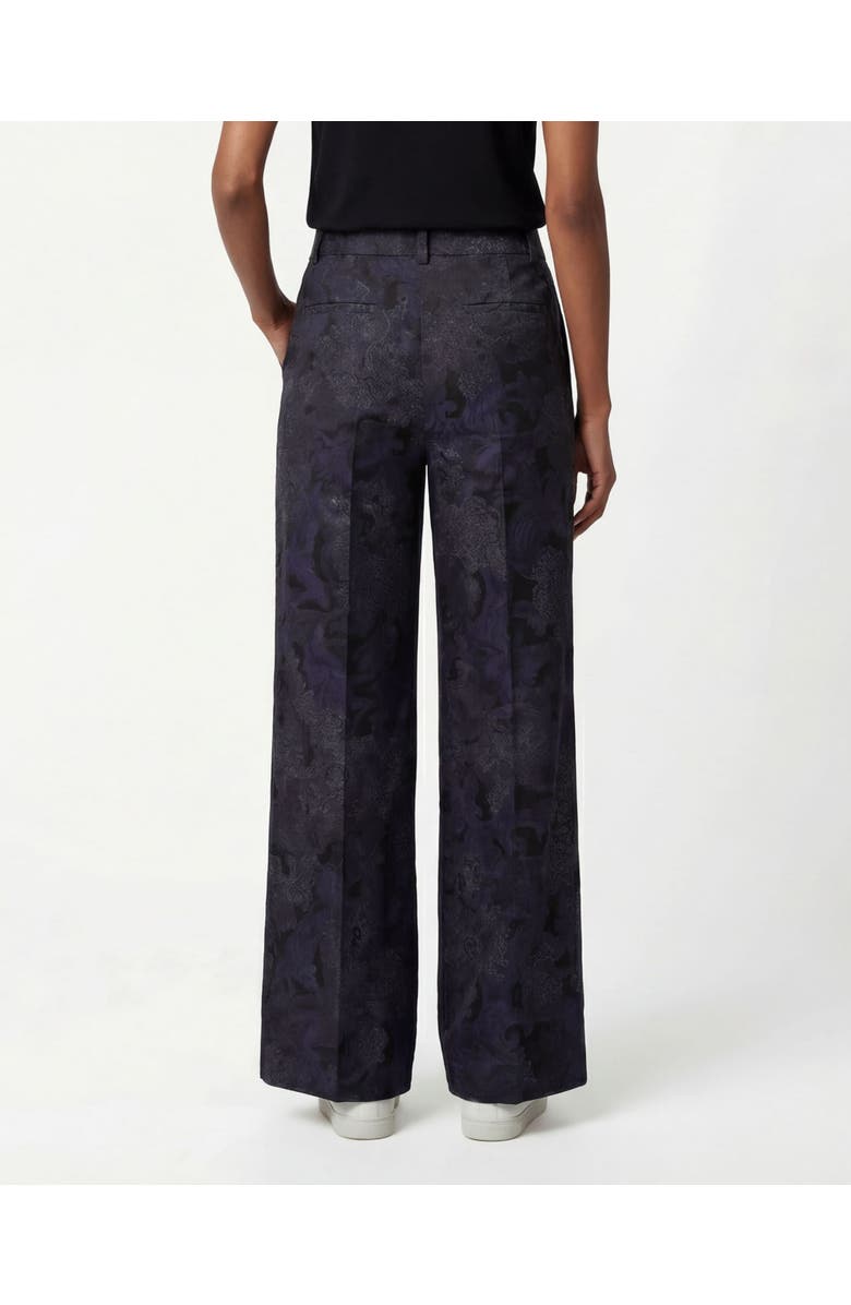 Lords of Harlech Paisley Explosion Womens Wide-leg Pant, Alternate, color, Paisley Explosion Black